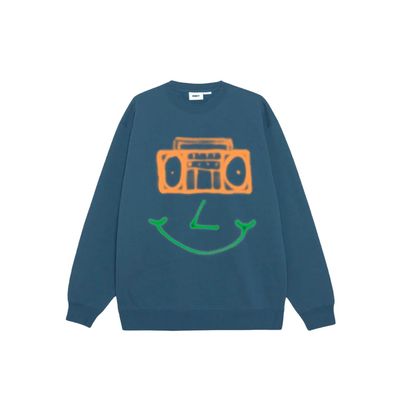 Obey Felpa Crewneck Happy Boombox